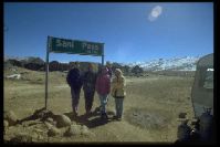 Lesotho -Reisegruppe Klausmeyer auf 2873m -
